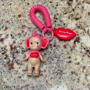 Sonny Angel Pink Elephant Doll Keychain